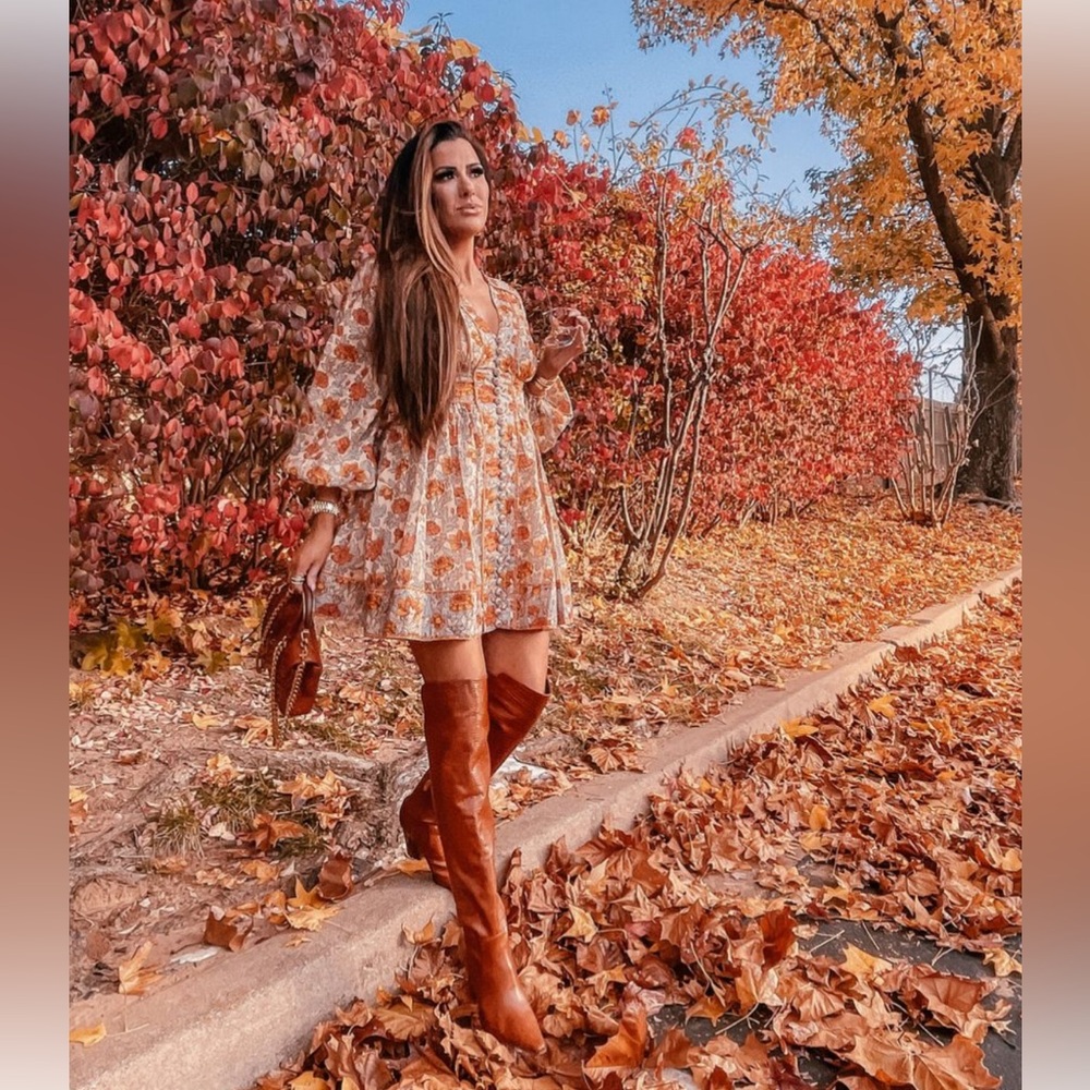 Vince Camuto Demerri Leather Over the Knee Boot